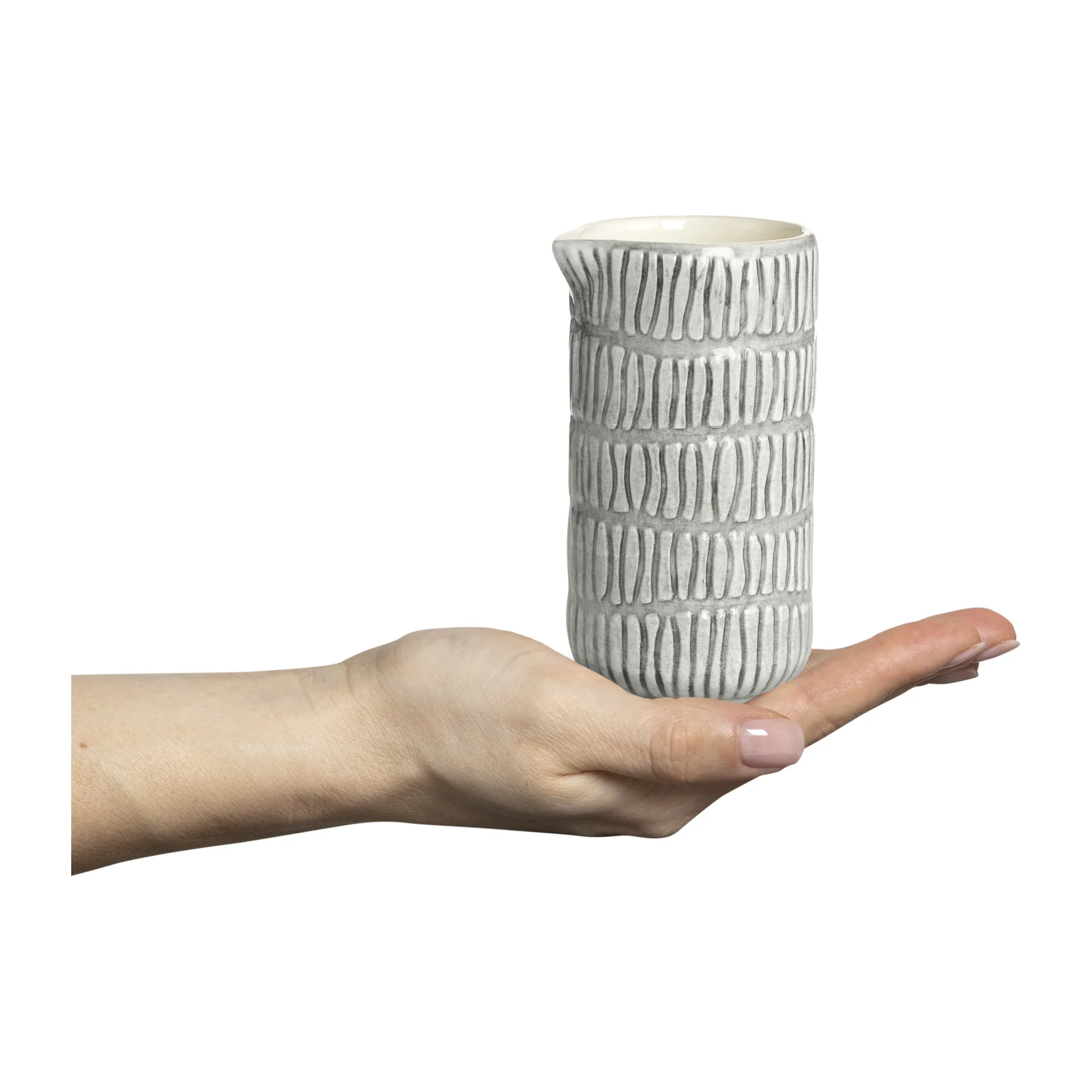 Jarra Stripes 30 cl, Cinza Mateus