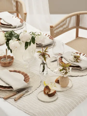 Oyster prato 20 cm - branco - Mateus