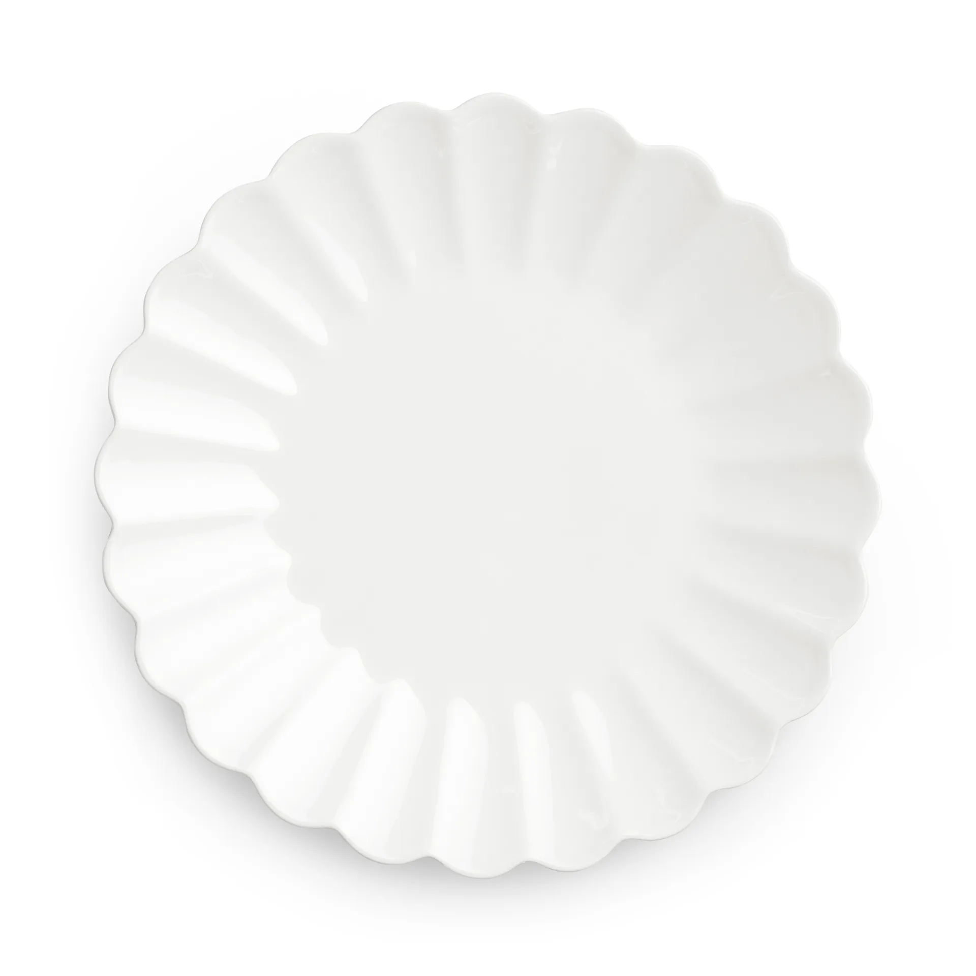 Oyster prato 20 cm, branco Mateus