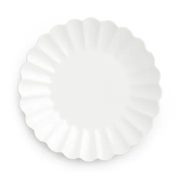 Oyster prato 20 cm - branco - Mateus