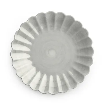 Oyster prato 20 cm - cinza - Mateus