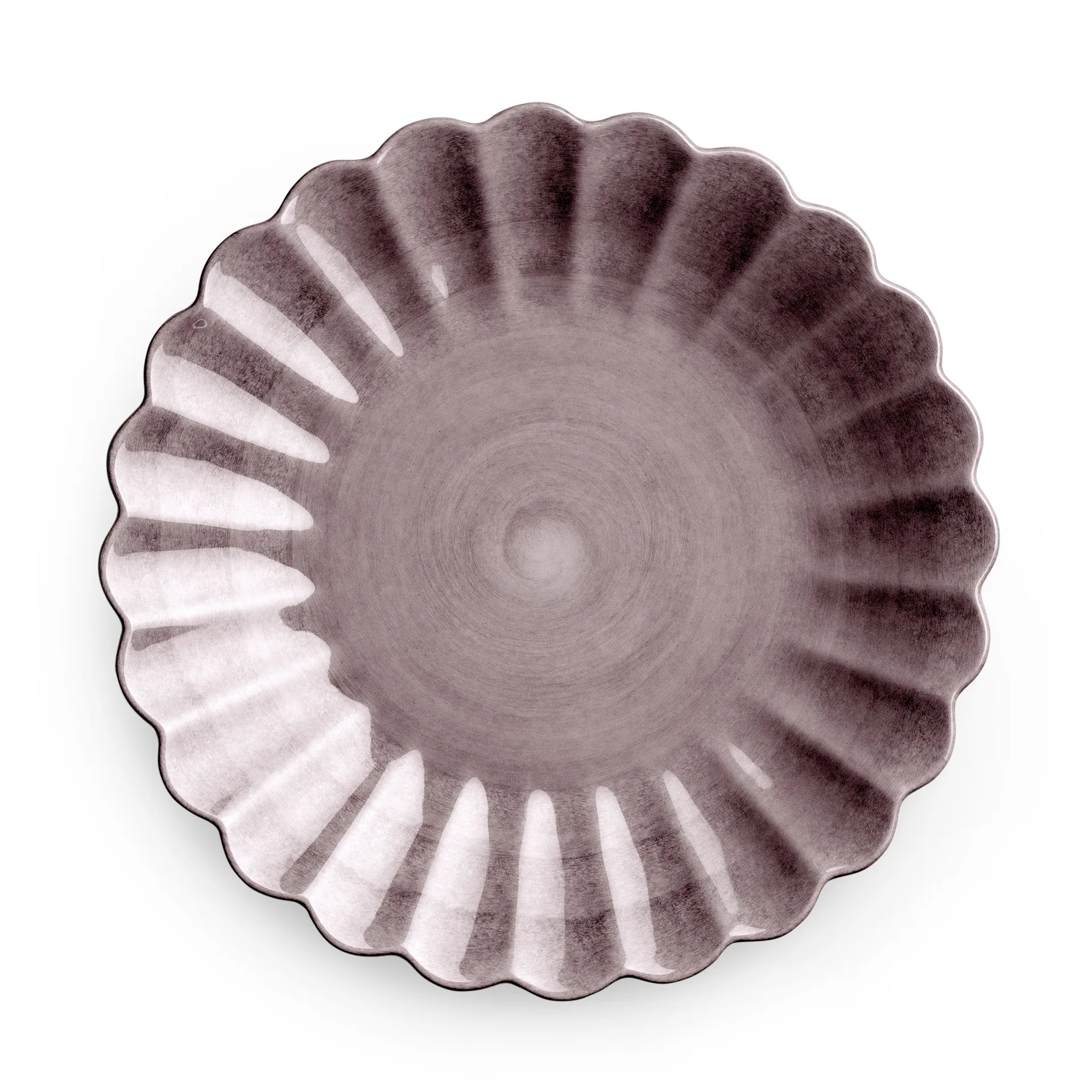 Oyster prato 20 cm, plum Mateus