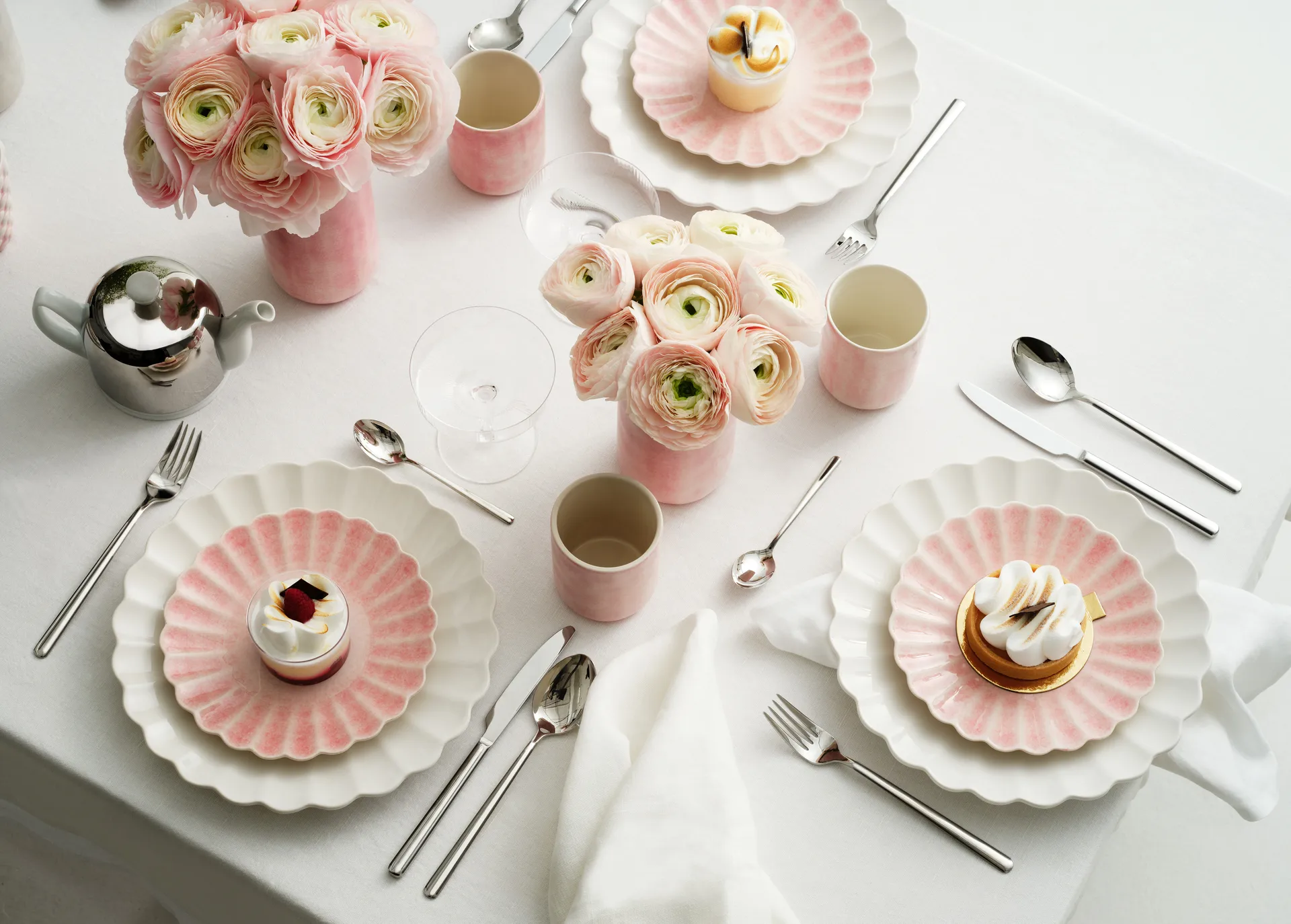 Oyster prato 20 cm, rosa claro Mateus