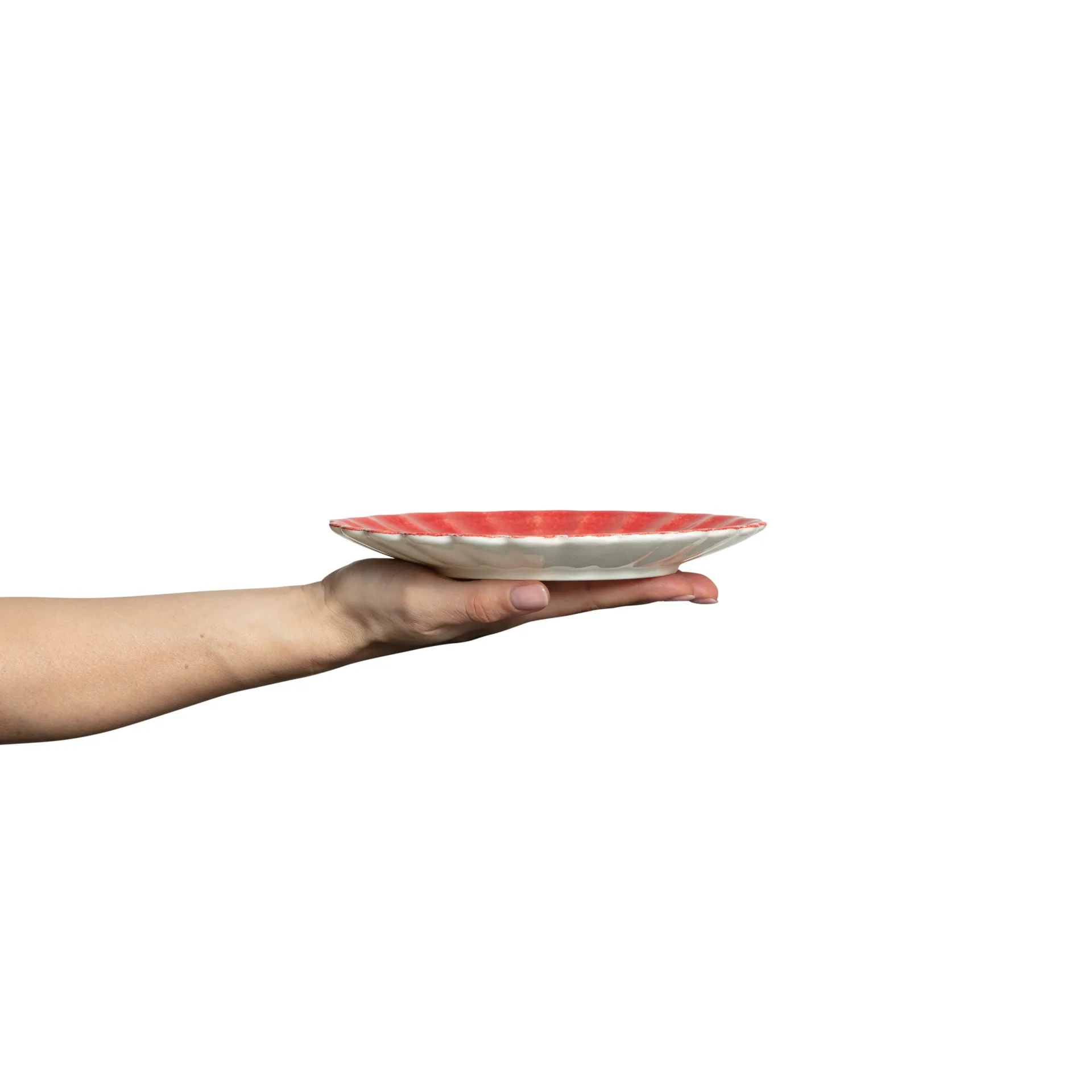 Oyster prato 20 cm, Vermelho Mateus