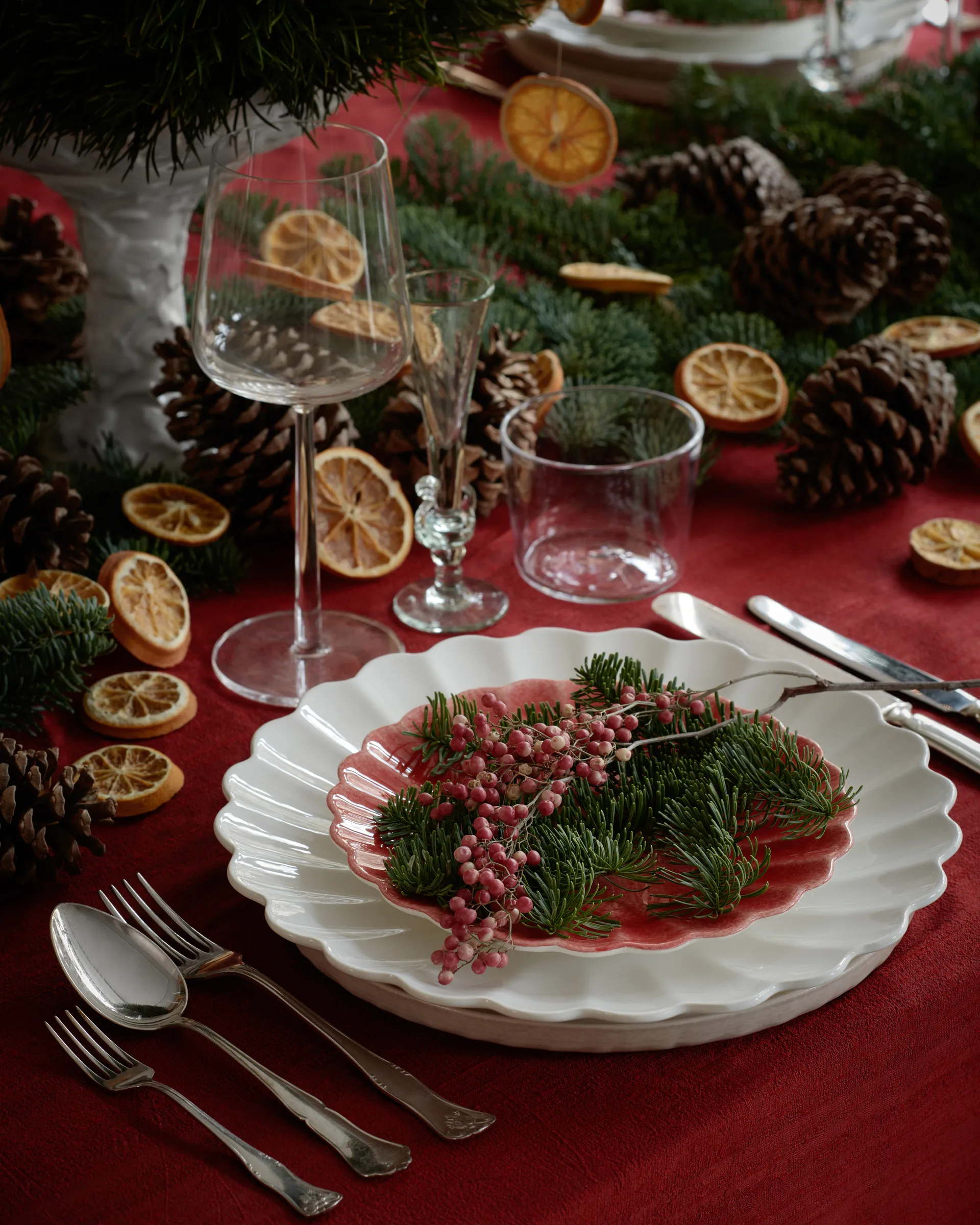 Oyster prato 28 cm, branco Mateus