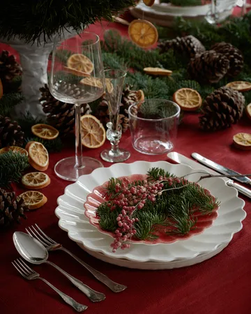 Oyster prato 28 cm - branco - Mateus