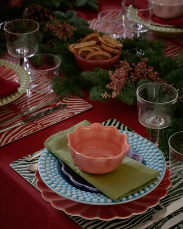 Oyster prato 28 cm - Vermelho - Mateus