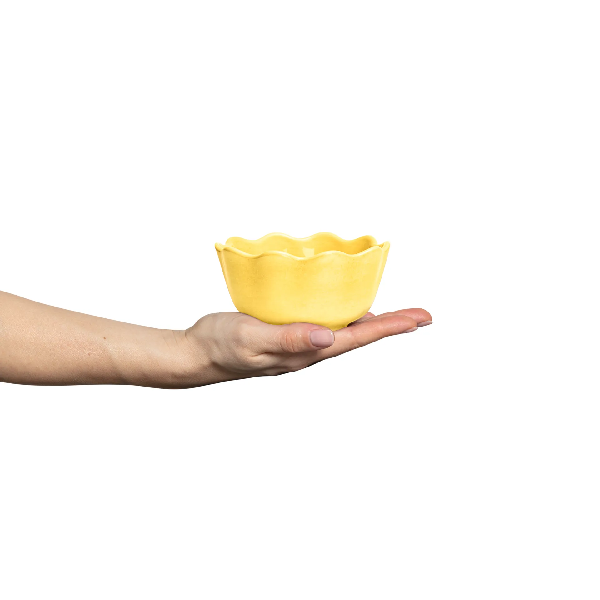 Oyster tigela Ø13 cm, Amarelo Mateus