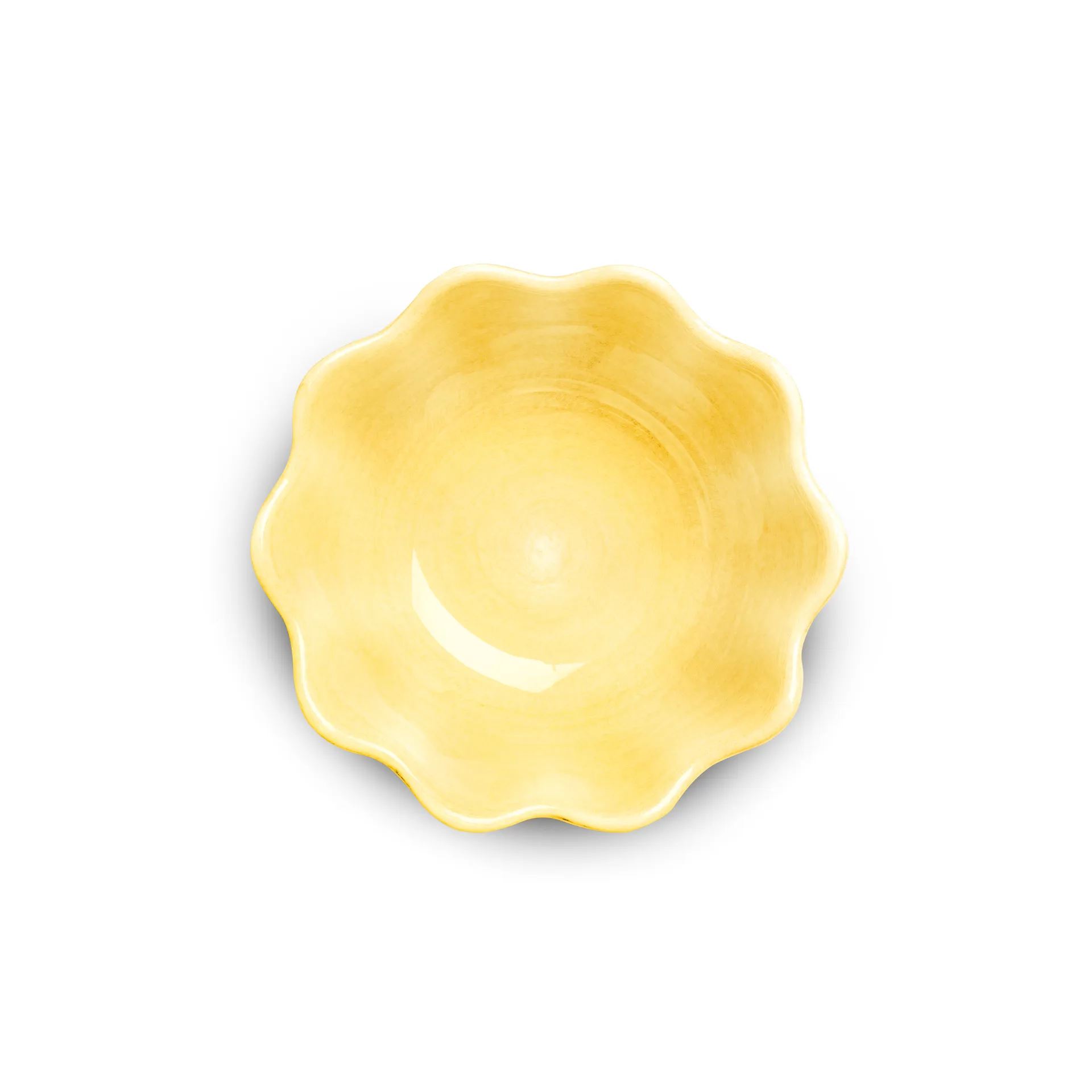 Oyster tigela Ø13 cm, Amarelo Mateus