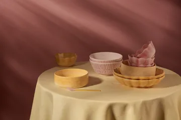 Oyster tigela Ø13 cm - Rosa  - Mateus