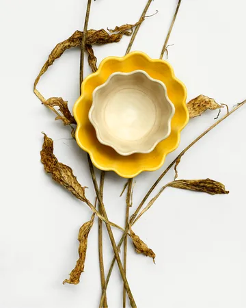 Oyster tigela Ø13 cm - Sand - Mateus