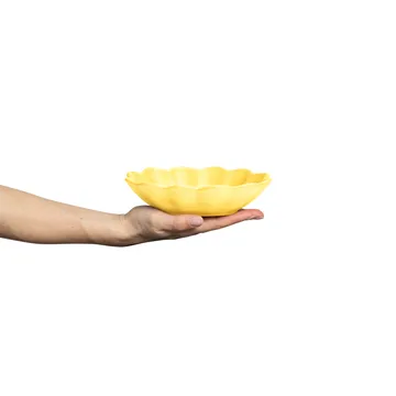 Oyster tigela 16x18 cm - Amarelo - Mateus