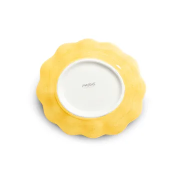 Oyster tigela 16x18 cm - Amarelo - Mateus