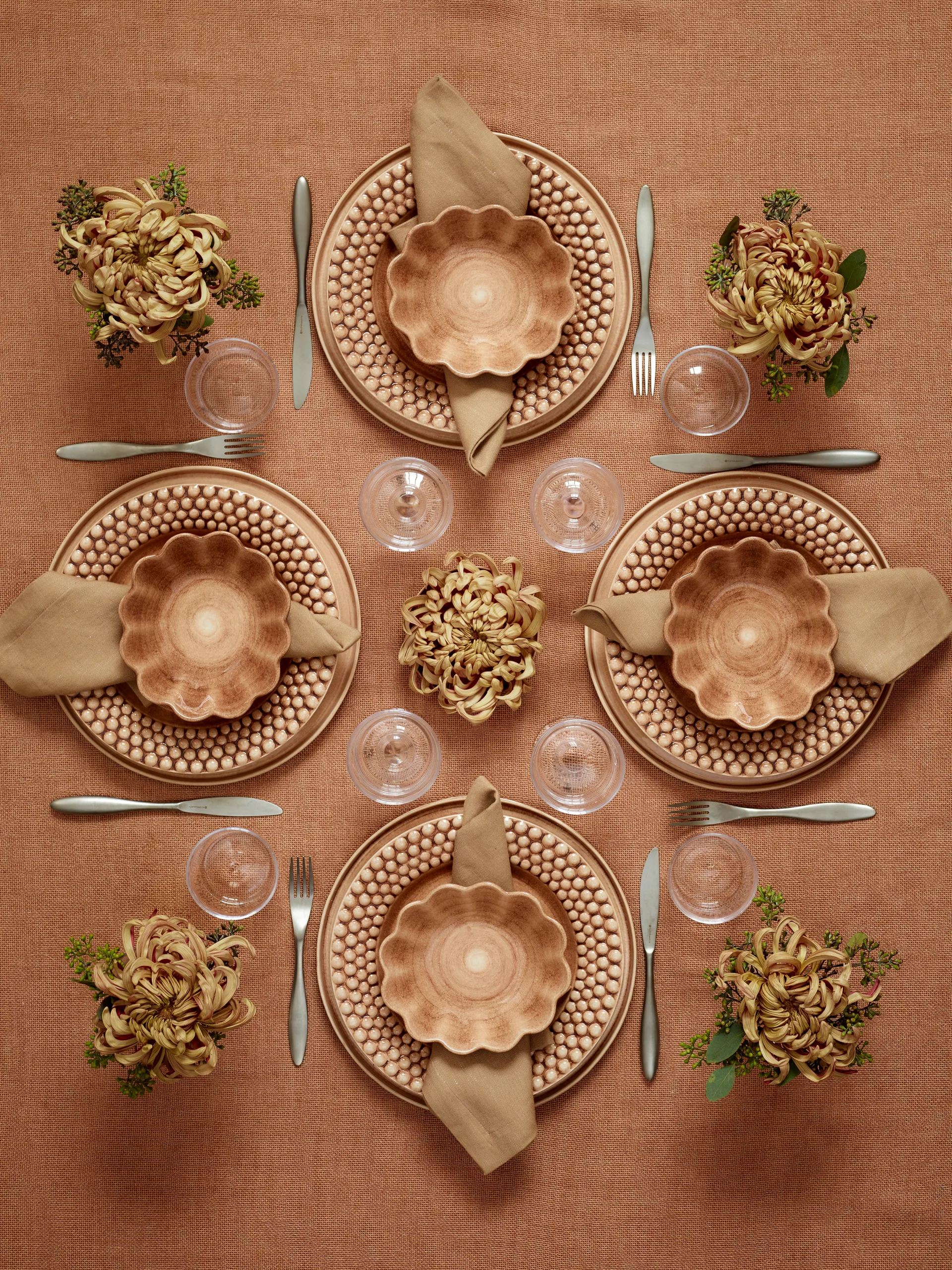 Oyster tigela 16x18 cm, Cinnamon Mateus