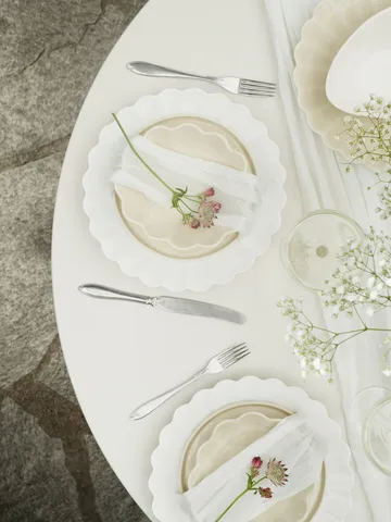 Oyster tigela 16x18 cm - Sand - Mateus