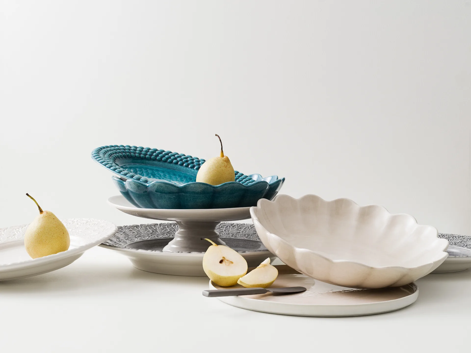 Oyster tigela Ø24 cm, branco Mateus