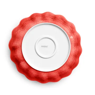 Oyster tigela Ø24 cm - Vermelho - Mateus