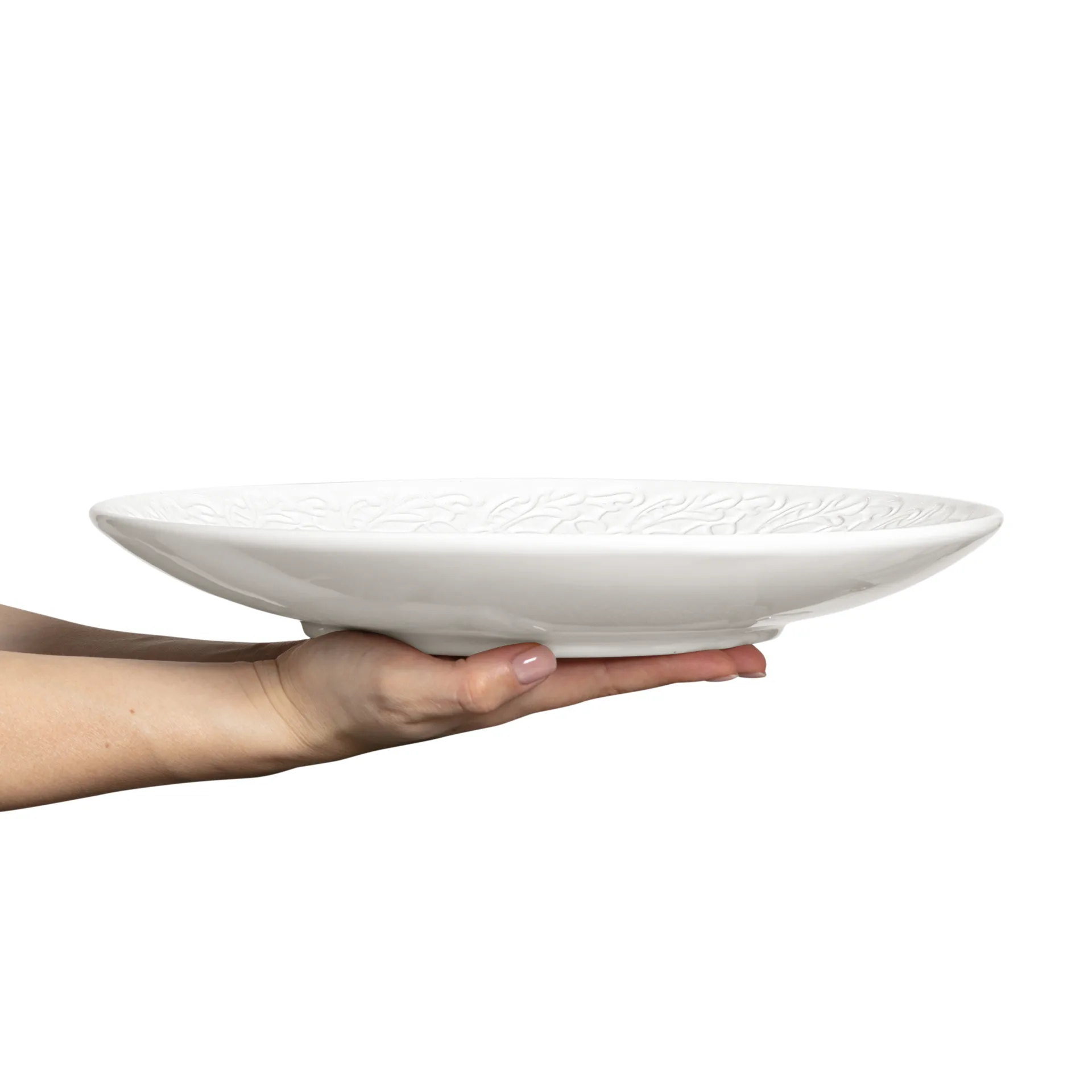 Pires Lace 34 cm, Branco Mateus