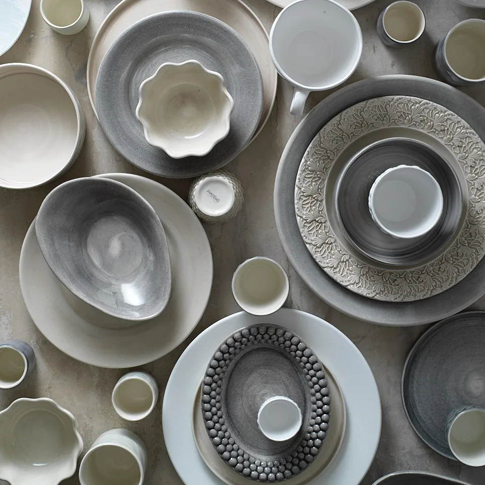 Prato Basic 21 cm, Cinza Mateus