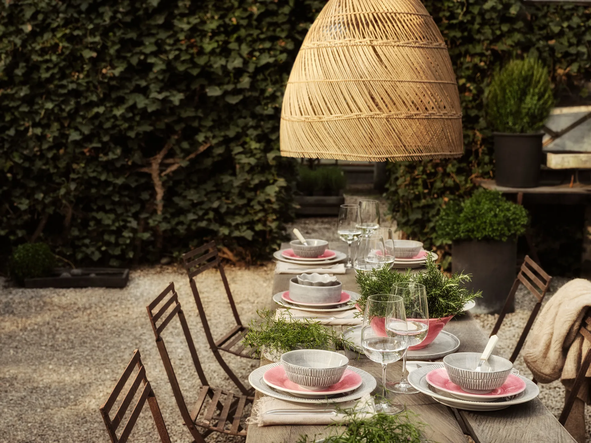 Prato Basic 21 cm, Rosa  Mateus