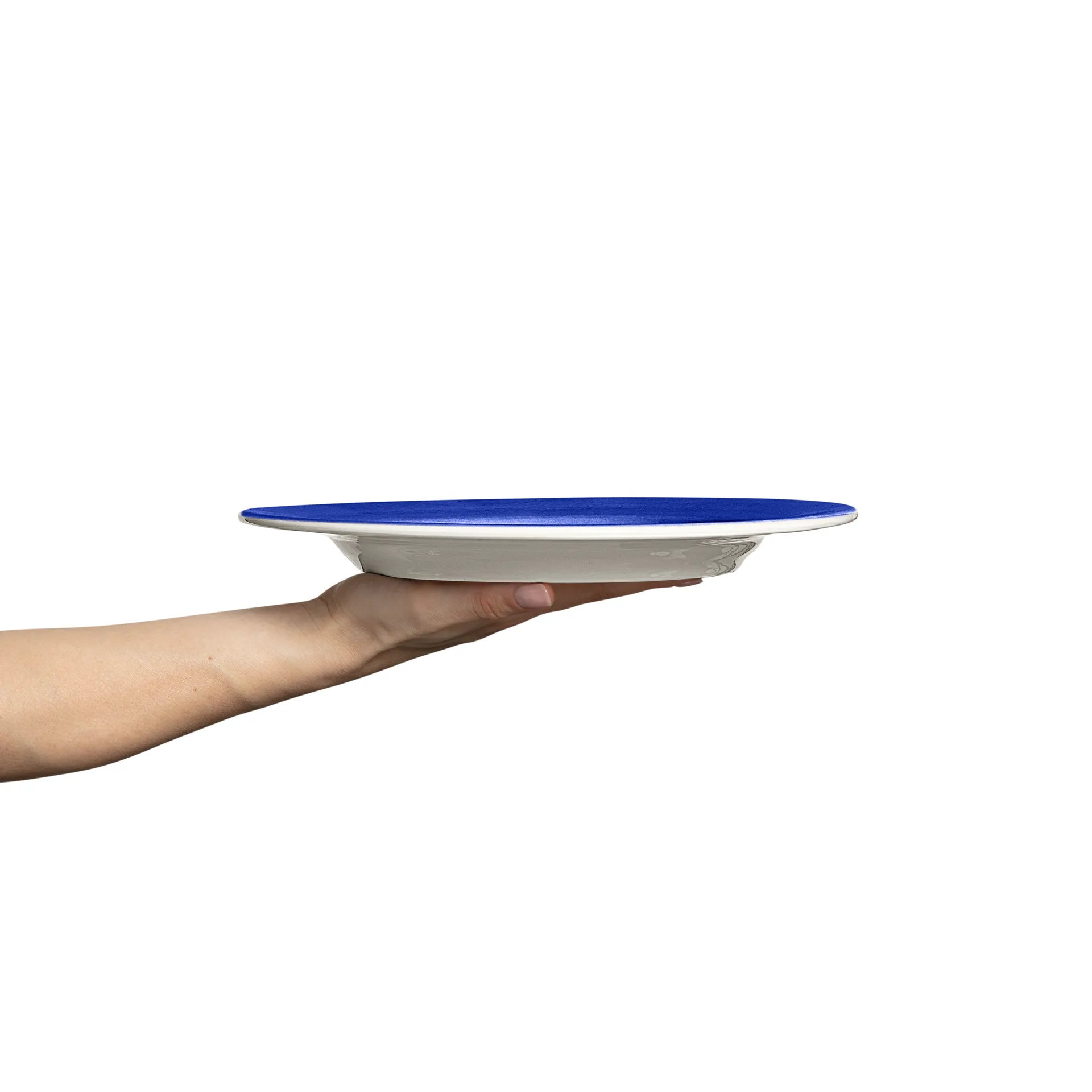 Prato Basic 25 cm, Azul Mateus