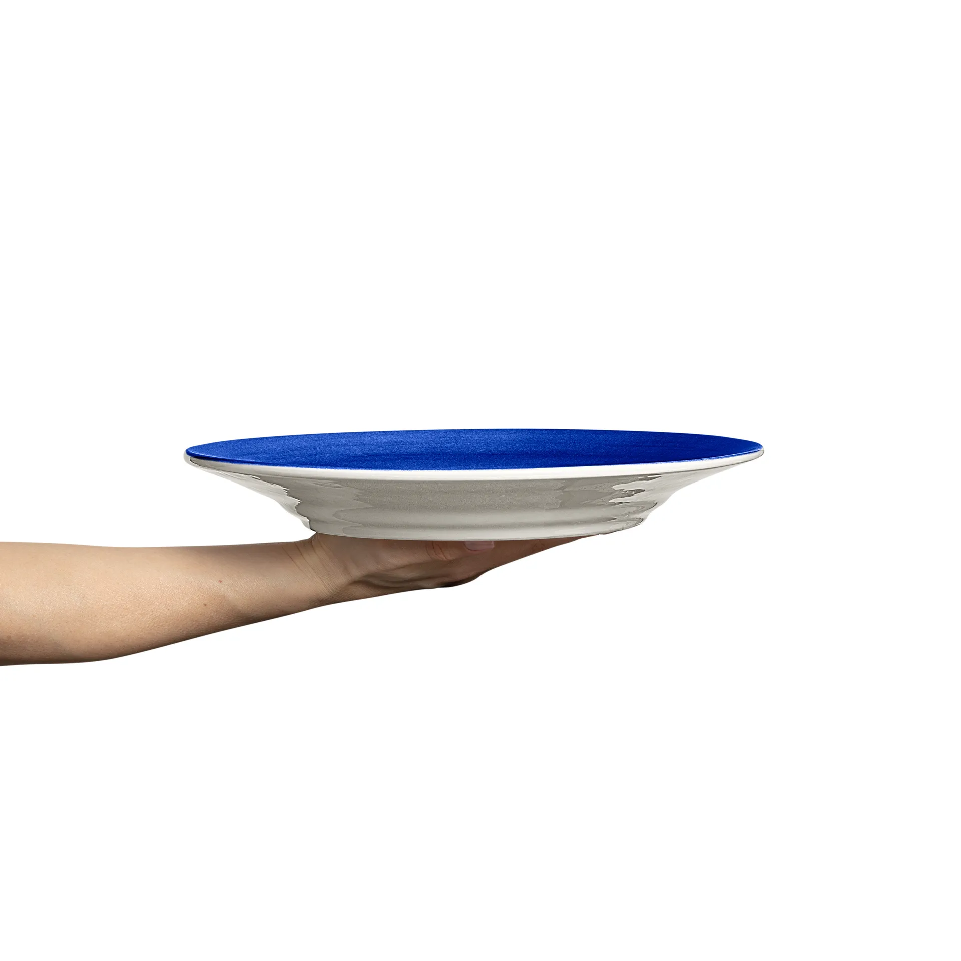 Prato Basic 28 cm, Azul Mateus