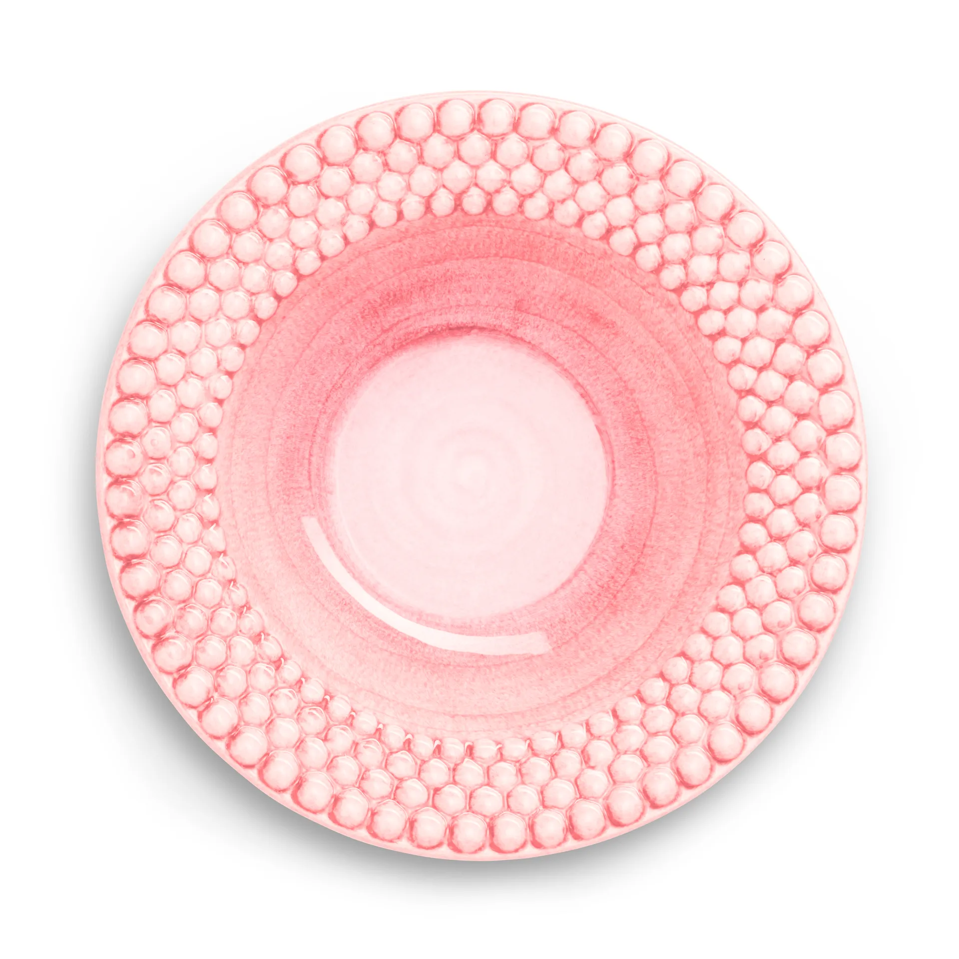 Prato de sopa Bubbles 25 cm, rosa claro Mateus