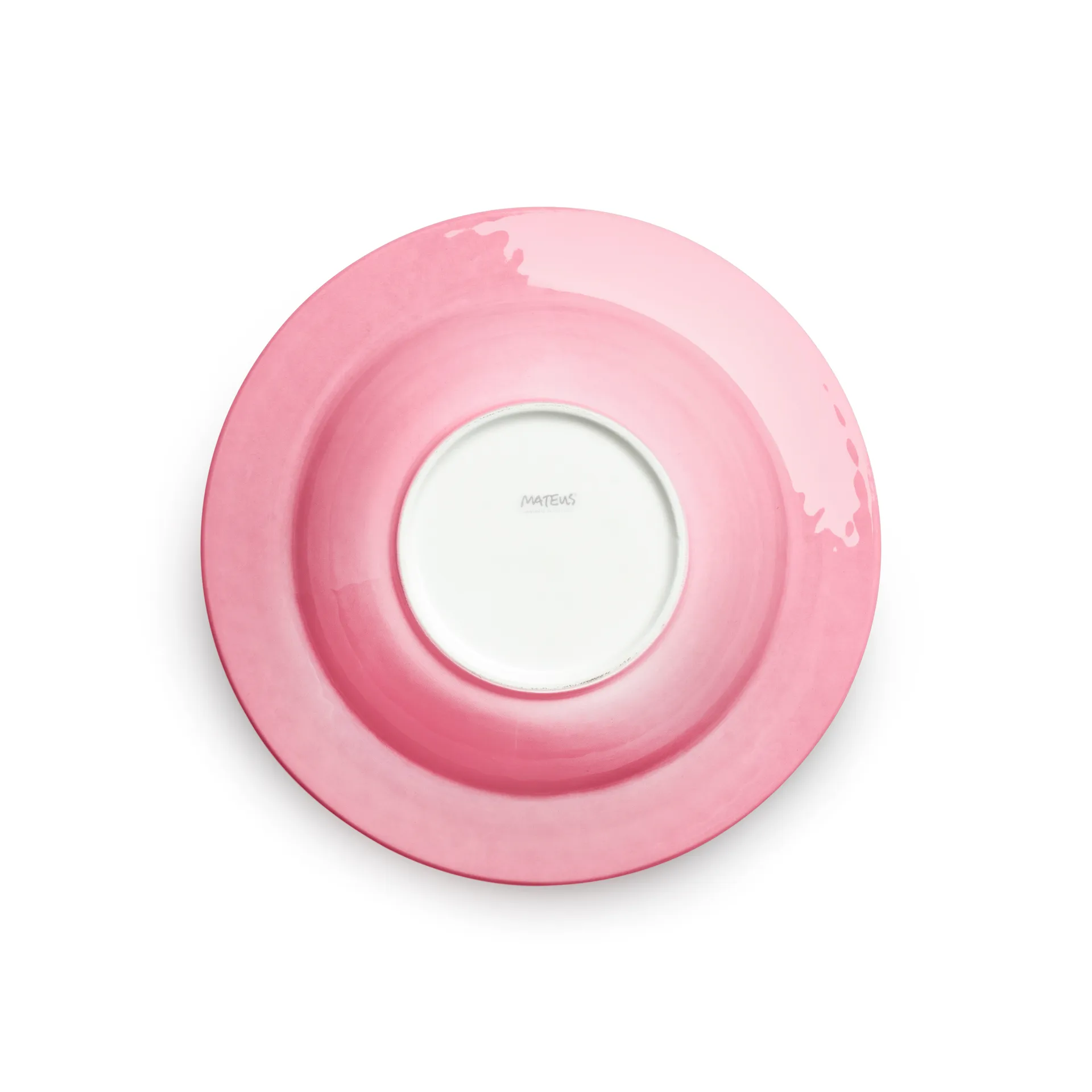 Prato de sopa Bubbles 25 cm, Rosa  Mateus