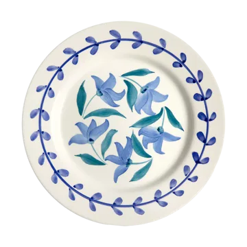 Prato Flowers blossom Ø28 cm - Branco  - Mateus