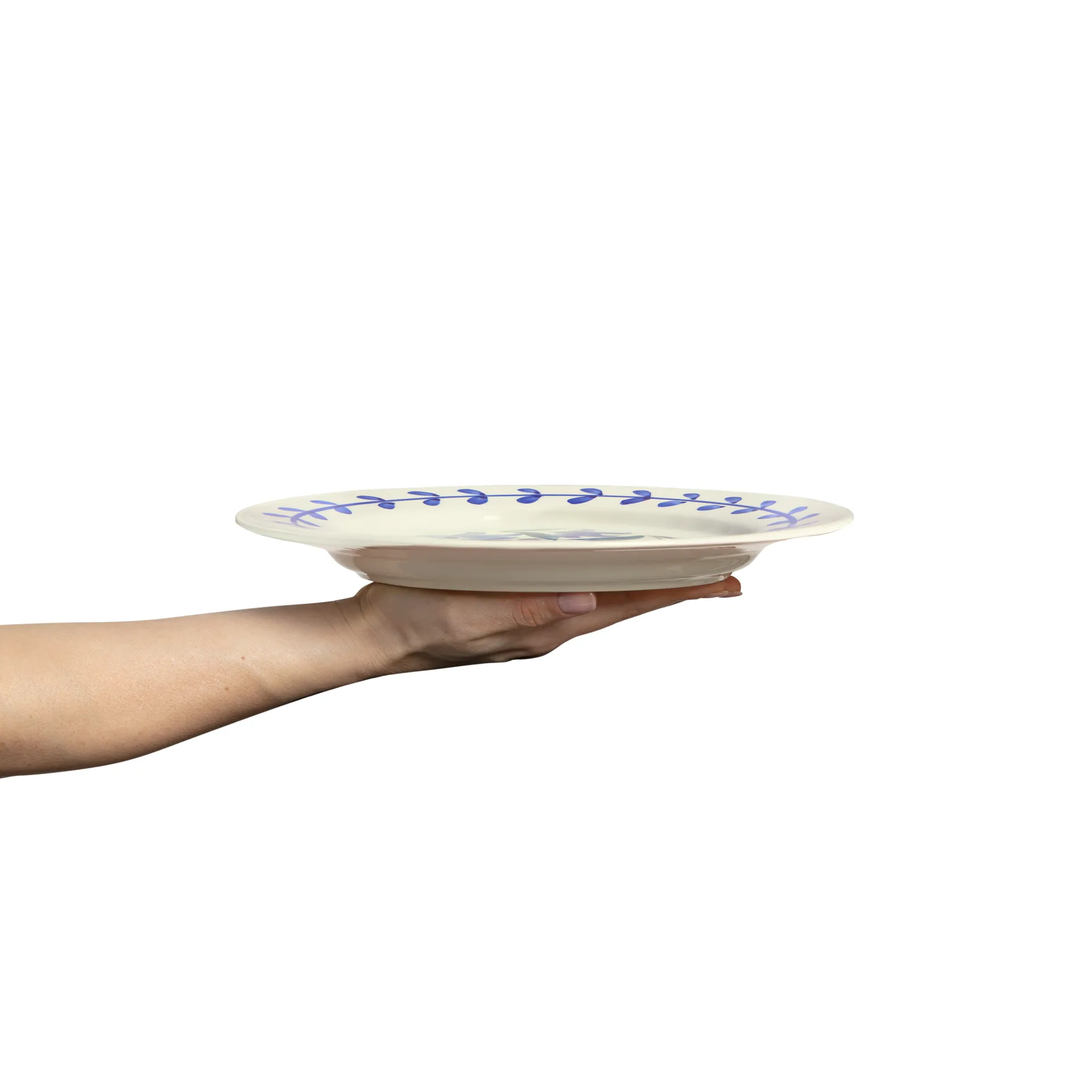 Prato Flowers blossom Ø28 cm, Branco  Mateus