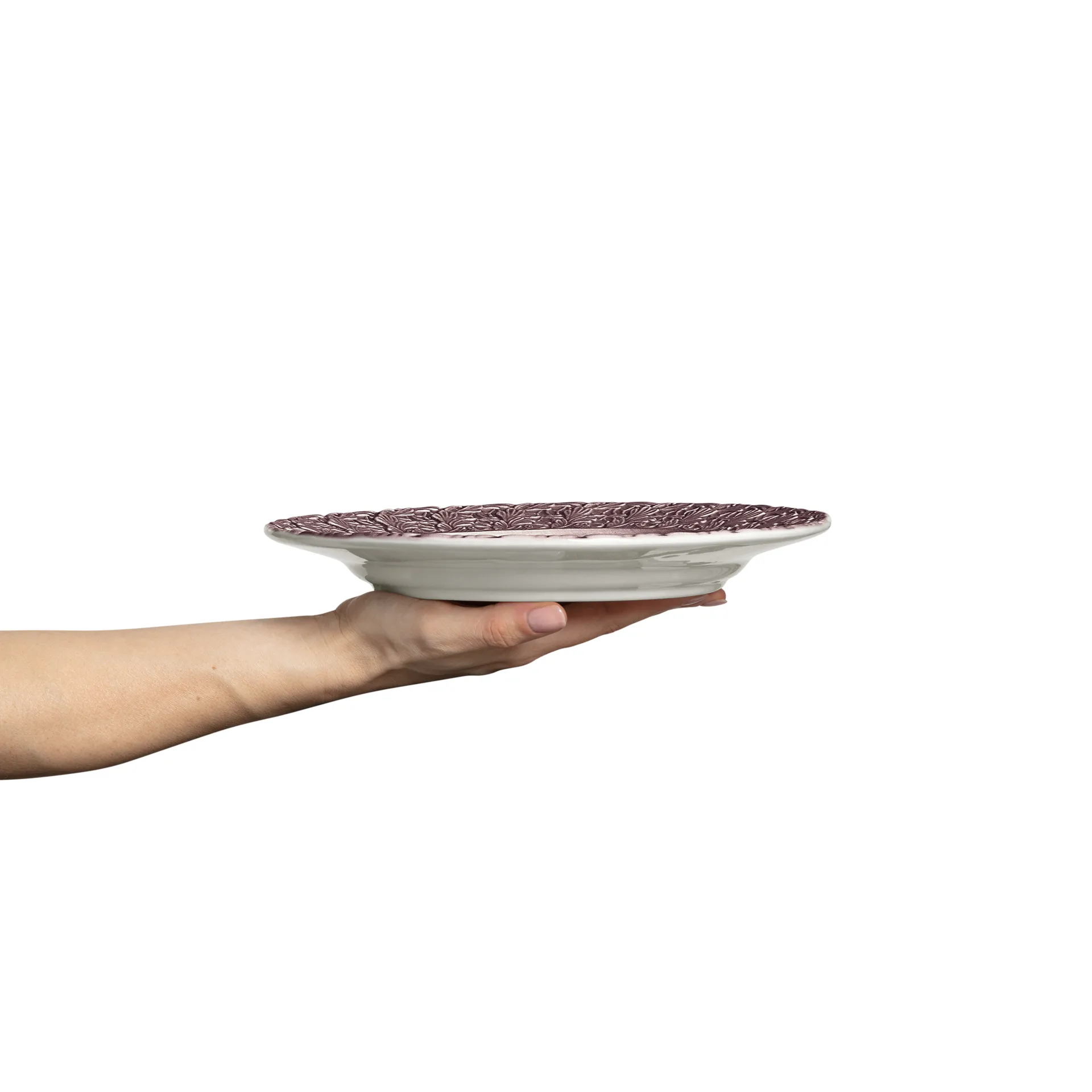 Prato Lace 25 cm, Plum Mateus