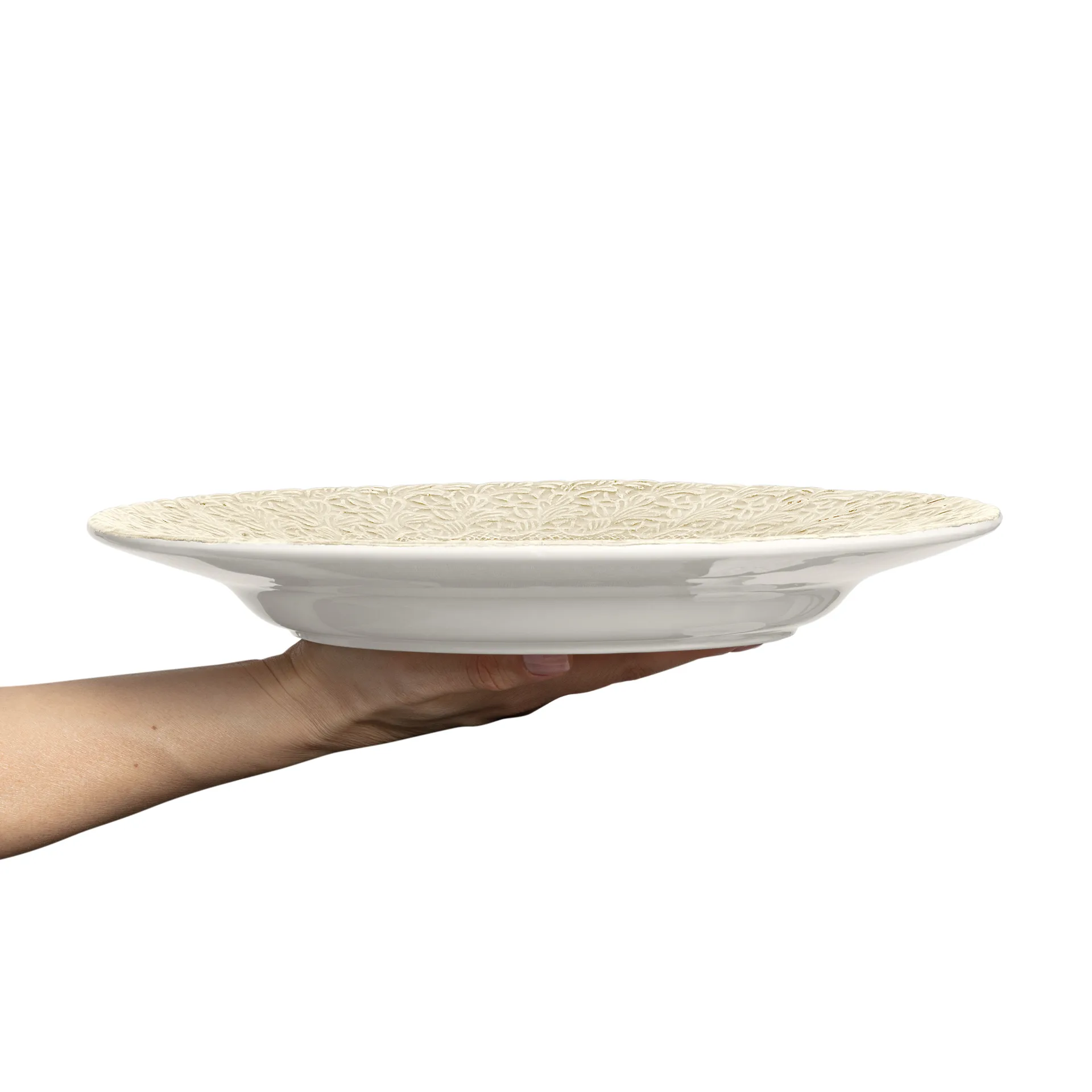 Prato Lace 32 cm, Sand Mateus