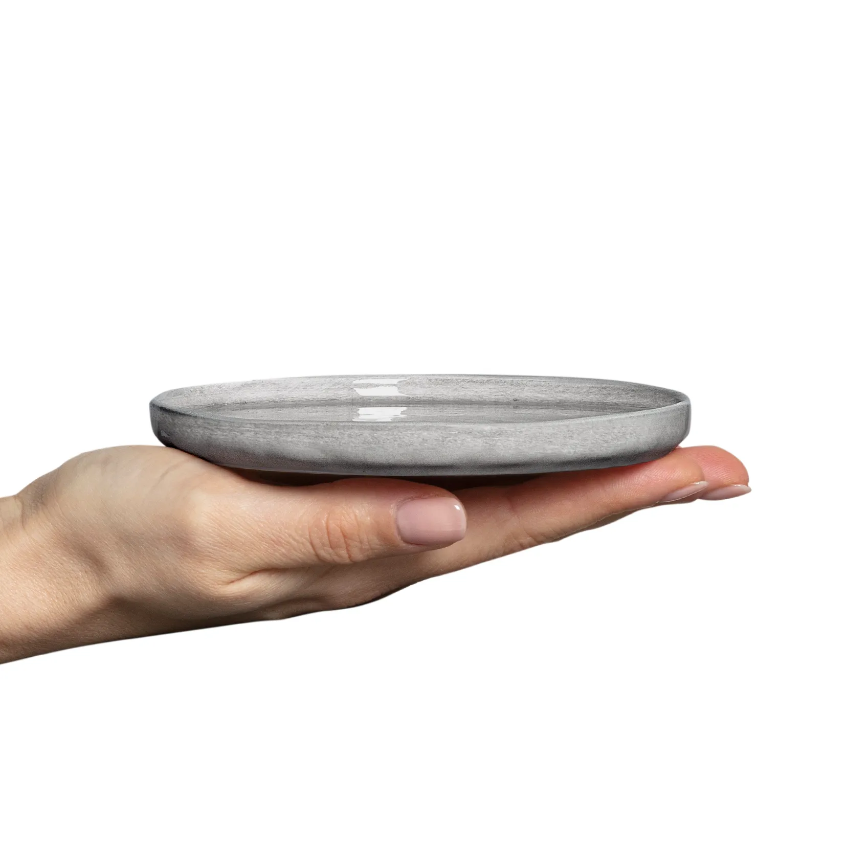 Prato MSY 13 cm, Cinza Mateus