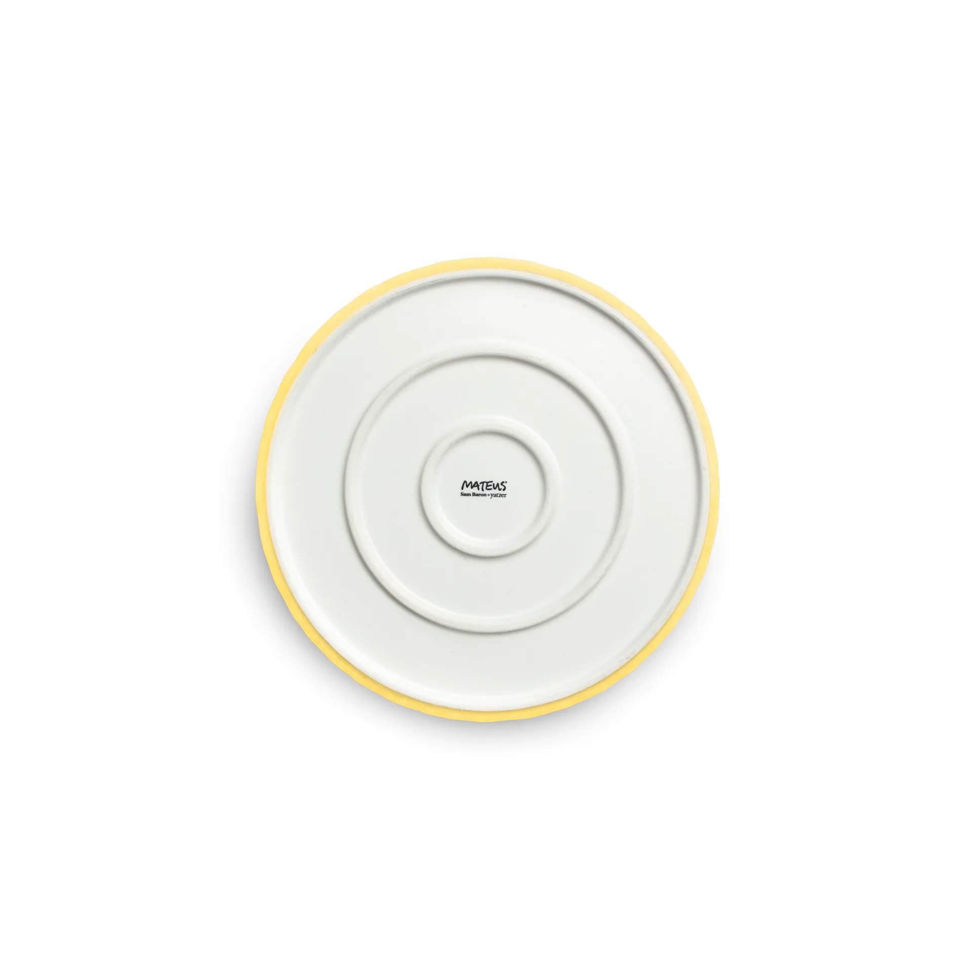 Prato MSY 20 cm, Amarelo Mateus