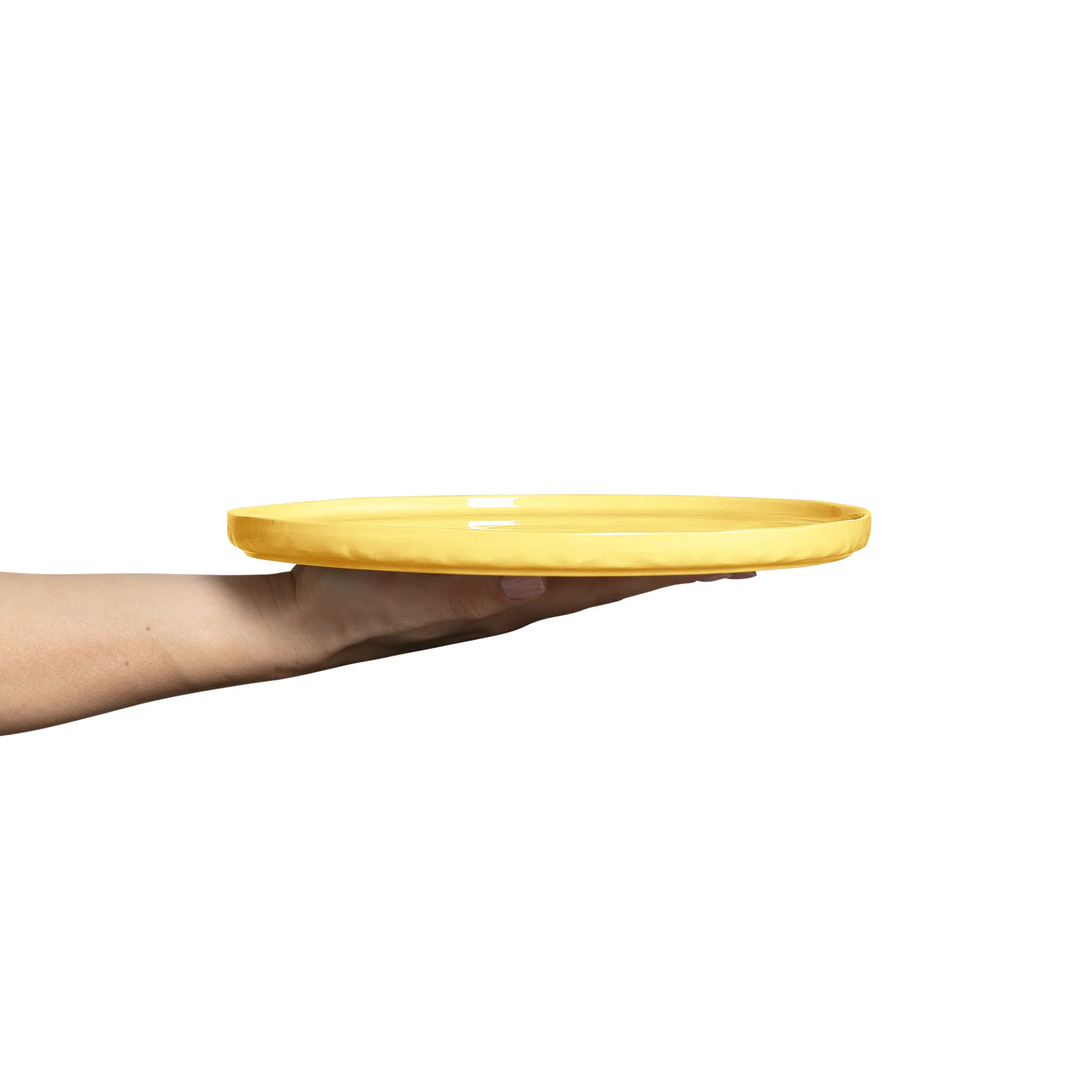 Prato MSY 25 cm, Amarelo Mateus