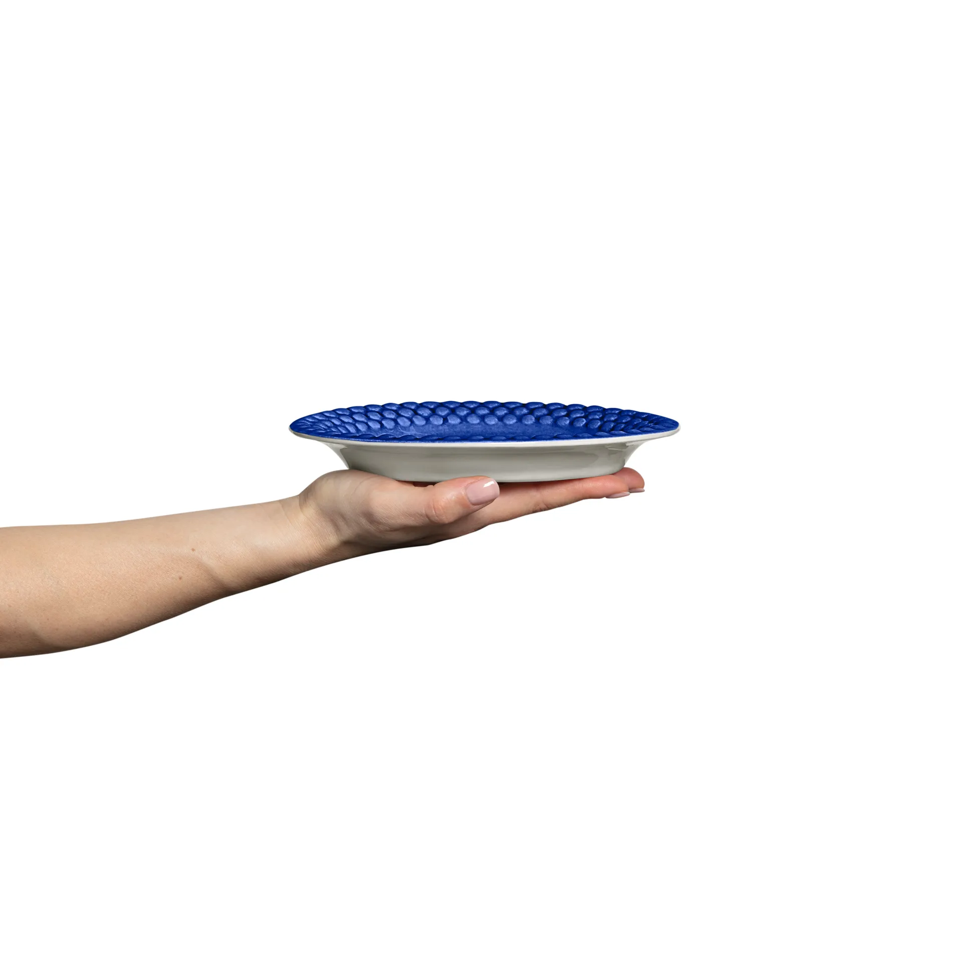 Prato oval Bubbles 20 cm, Azul Mateus