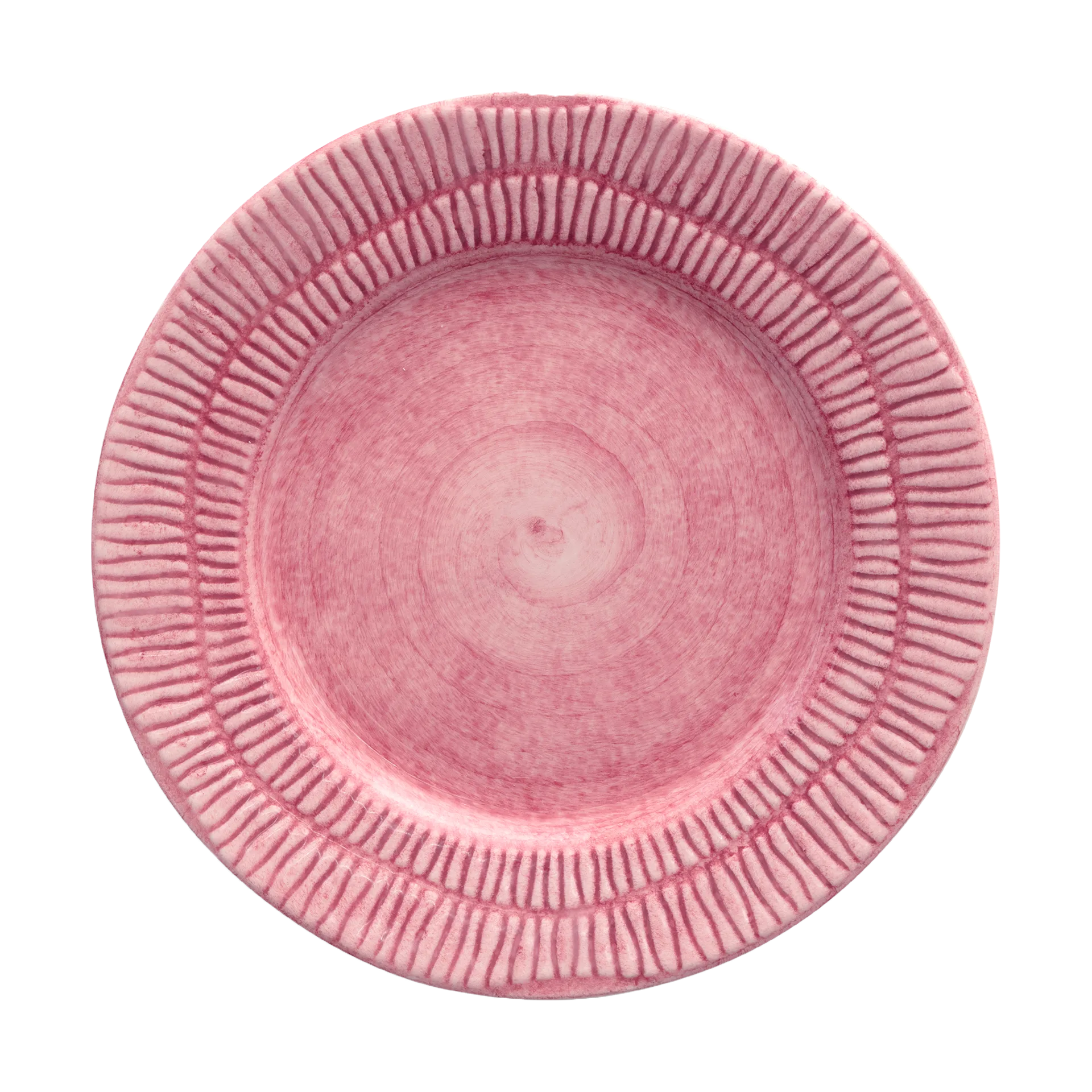 Prato Stripes Ø20 cm, Rosa  Mateus