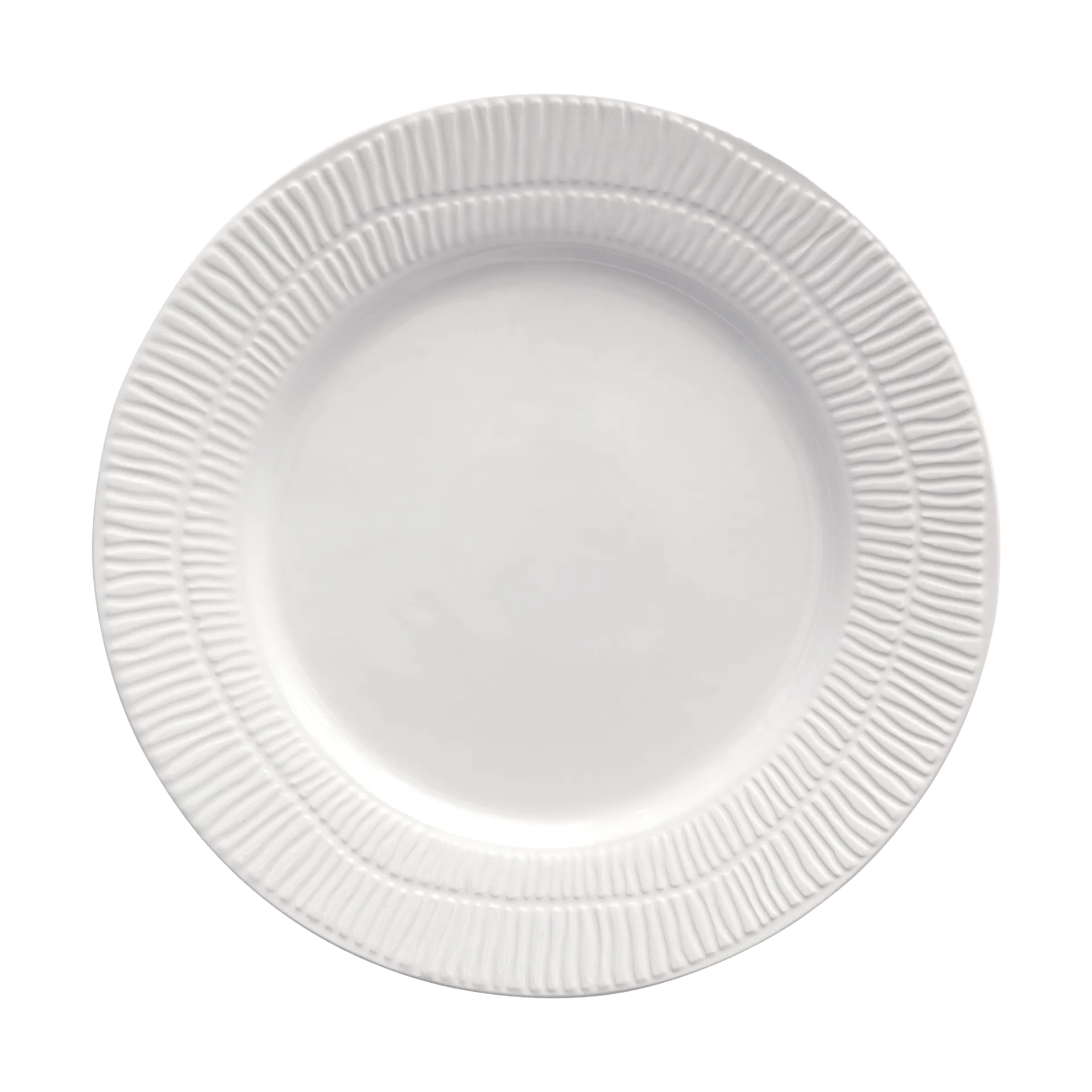 Prato Stripes Ø28 cm, Branco  Mateus