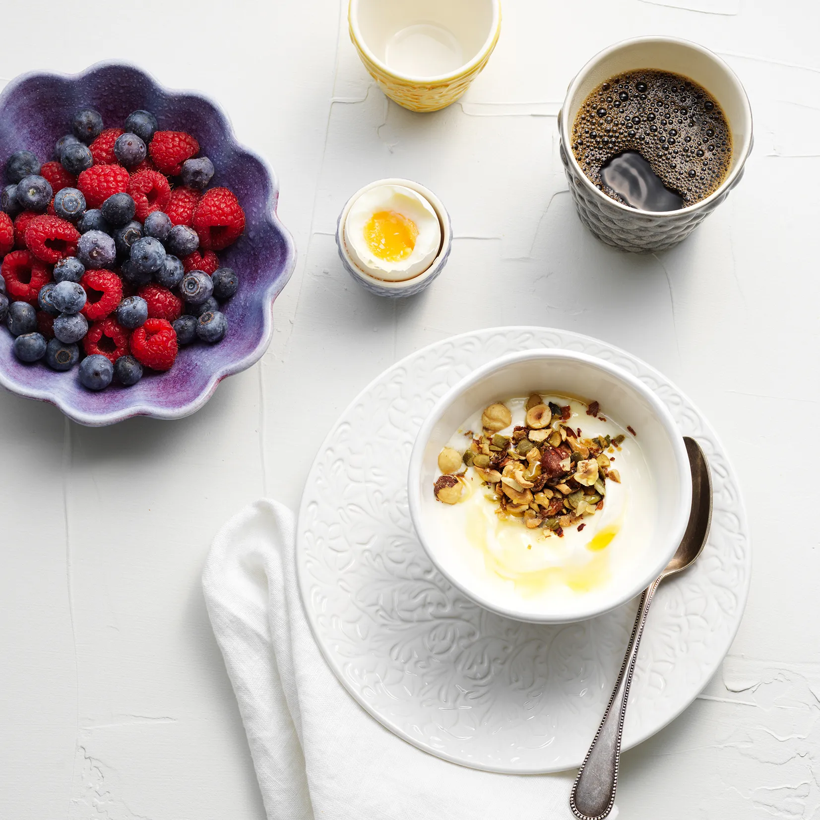 Tigela Basic organic 12 cm, branco Mateus