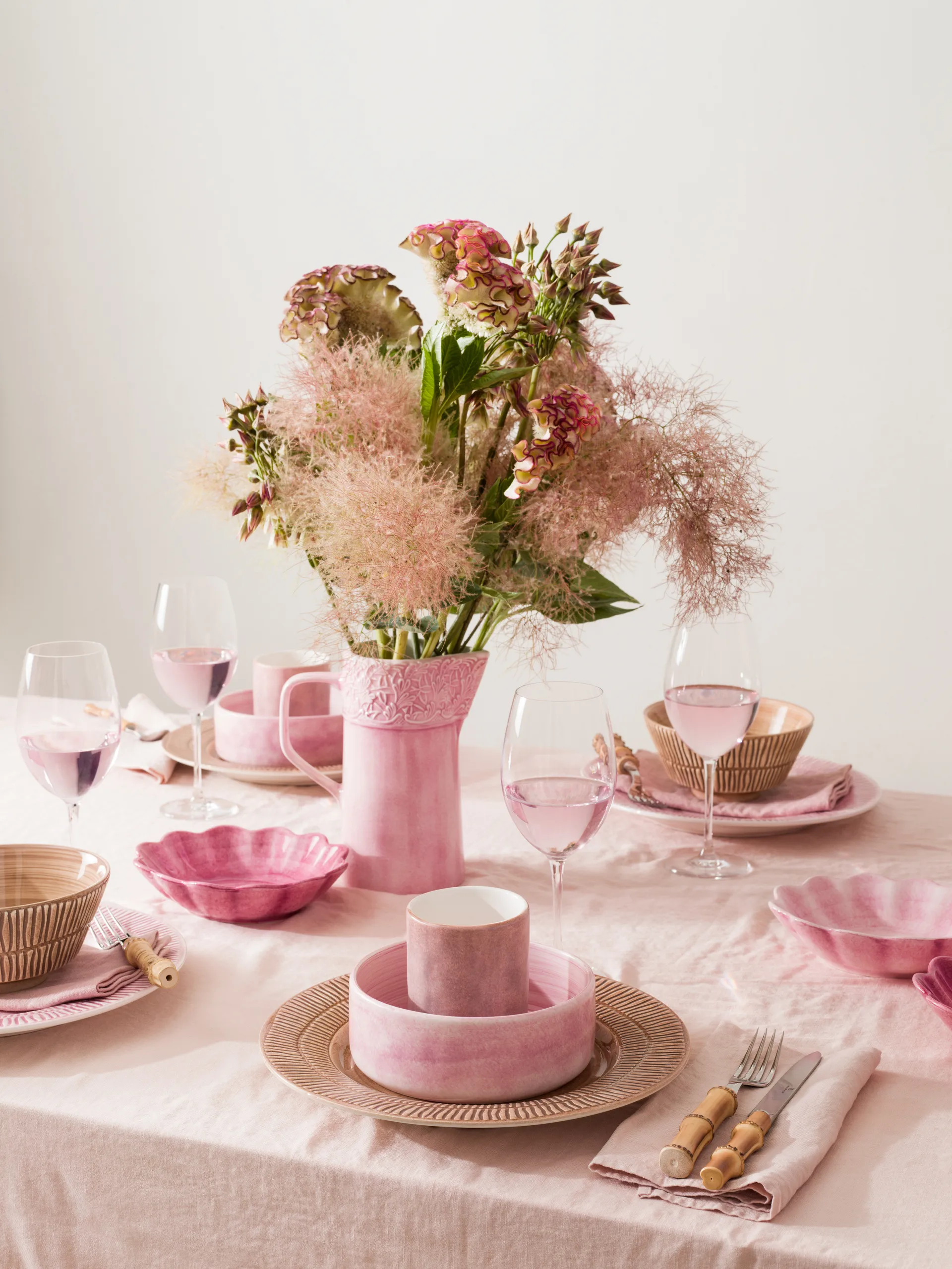 Tigela MSY 75 cl, rosa claro Mateus