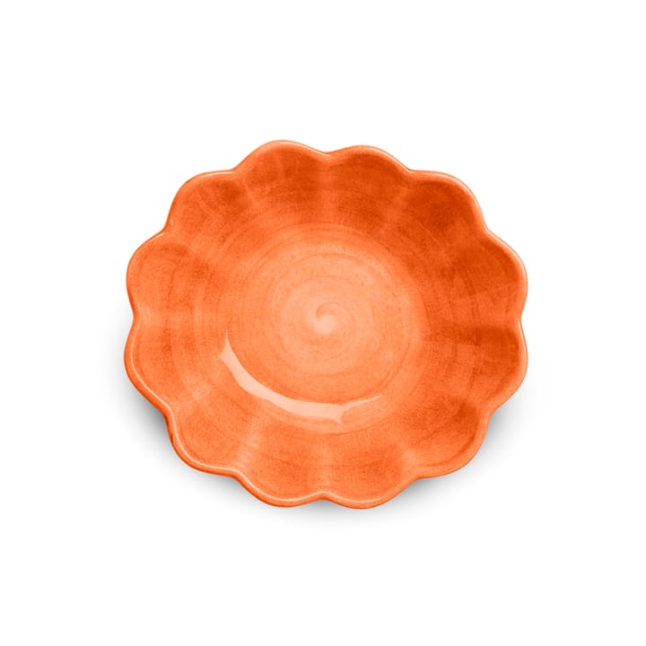 Tigela Oyster 16x18 cm, Laranja Mateus