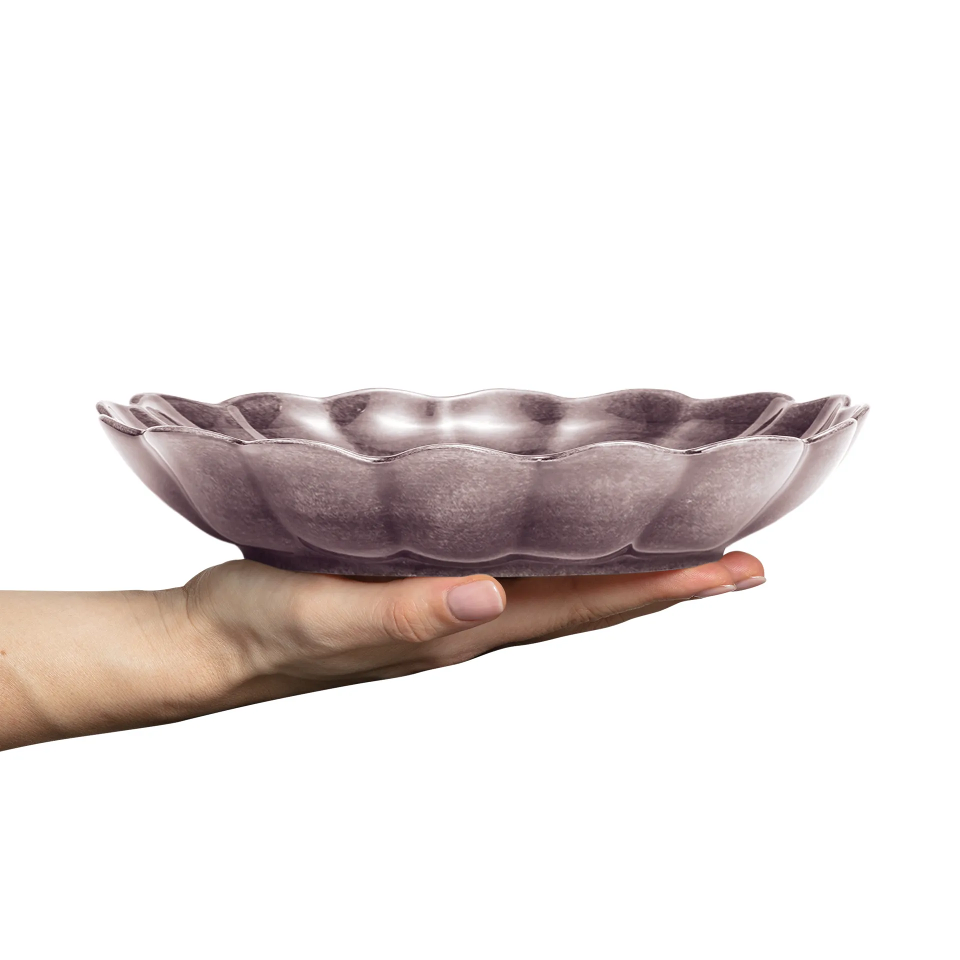 Tigela Oyster Ø24 cm, Plum Mateus