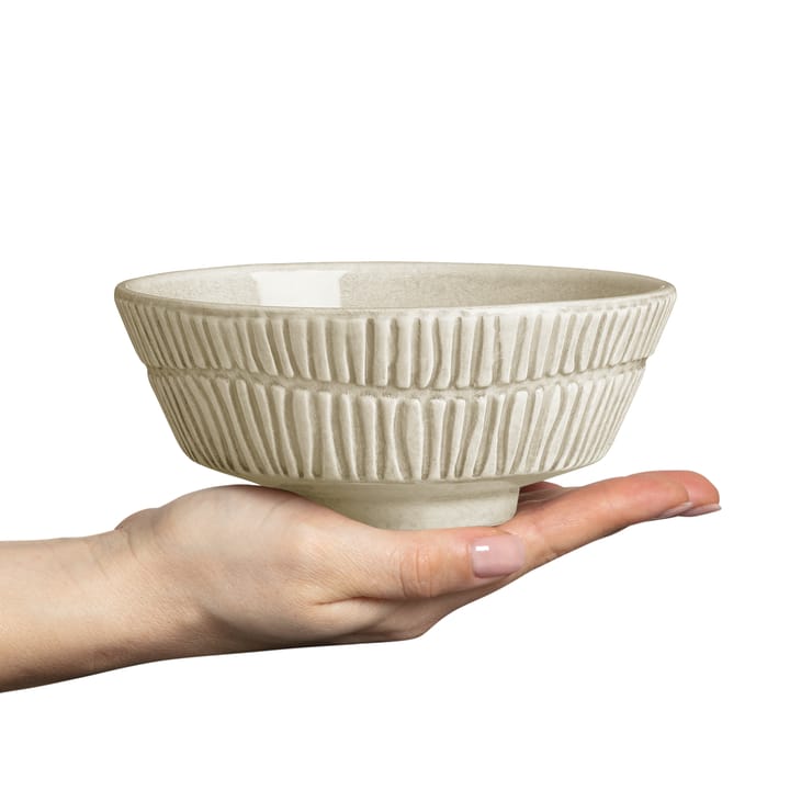 Tigela Stripes Ø15 cm, Sand Mateus