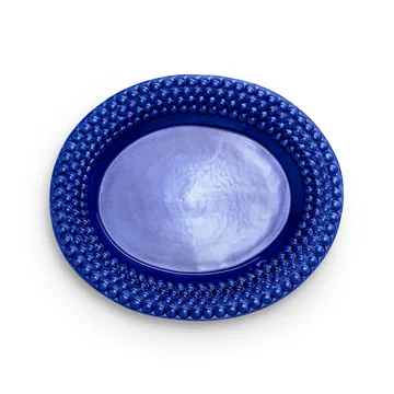 Travessa Bubbles oval 35 cm - Azul - Mateus