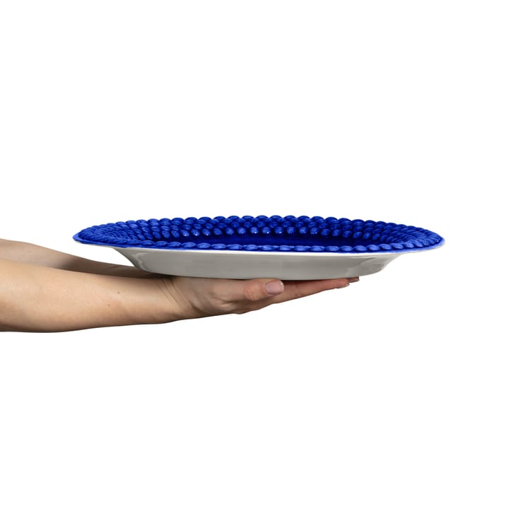 Travessa Bubbles oval 35 cm, Azul Mateus