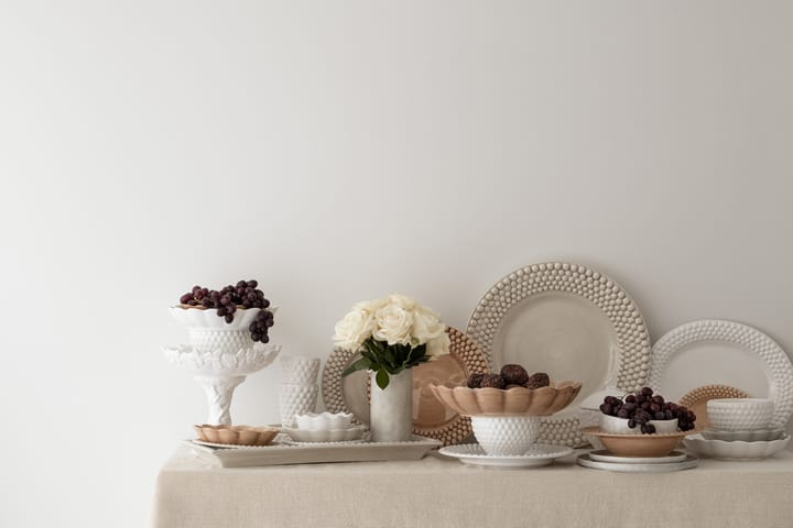 Travessa Bubbles oval 35 cm, Branco Mateus