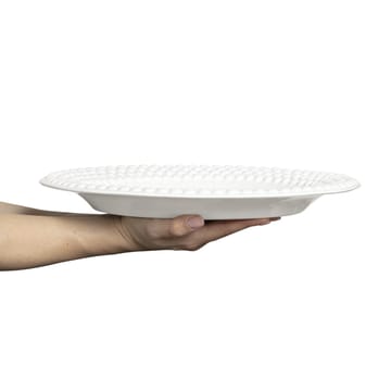 Travessa Bubbles oval 35 cm - Branco - Mateus