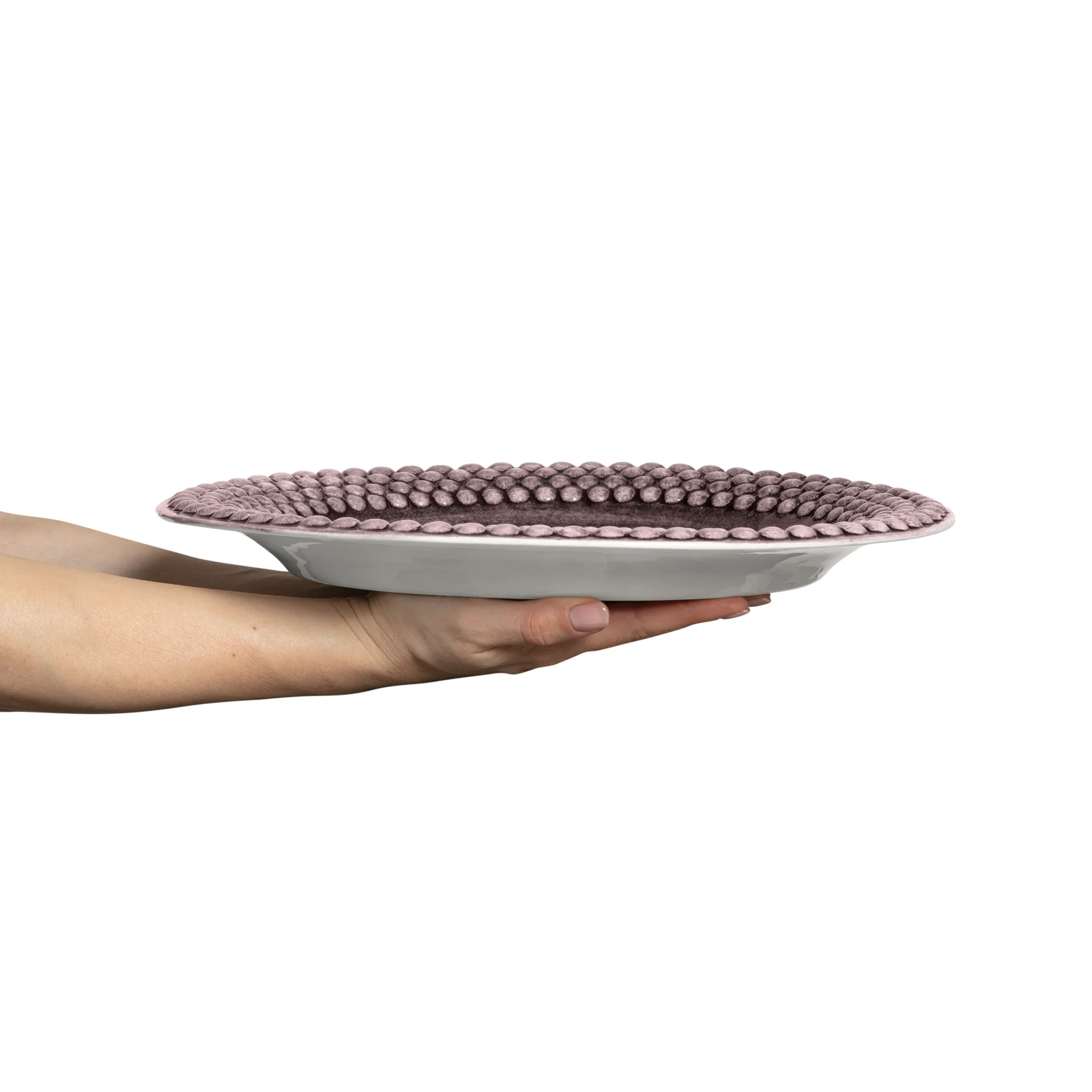 Travessa Bubbles oval 35 cm, Plum Mateus