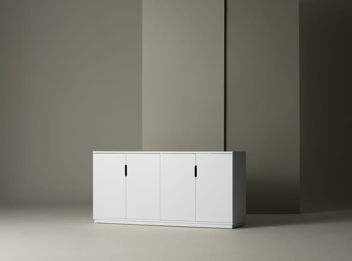 Aoko aparador 77x160 cm, Verniz branca Mavis