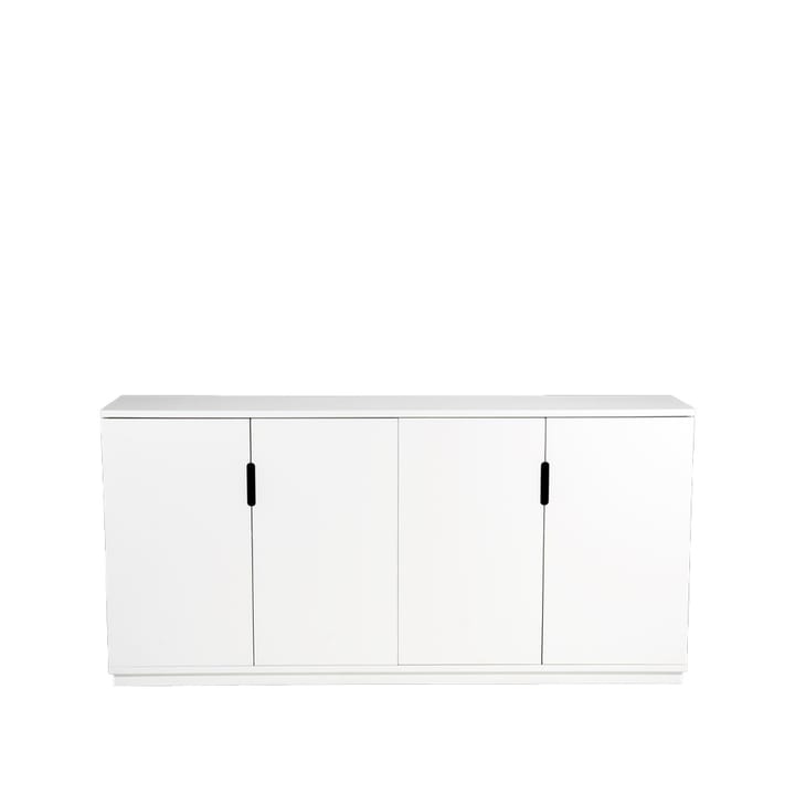 Aoko aparador 77x160 cm - Verniz branca - Mavis